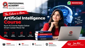 Artificial Intelligence Course for beginners - student learning AI and machine learning